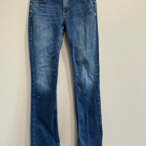 Silver Blue Denim Jeans,women’s size 30,Avery slim boot